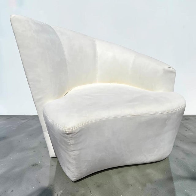 Vladimir Kagan Bilbao Swivel Slipper Chair For Sale - Image 12 of 15