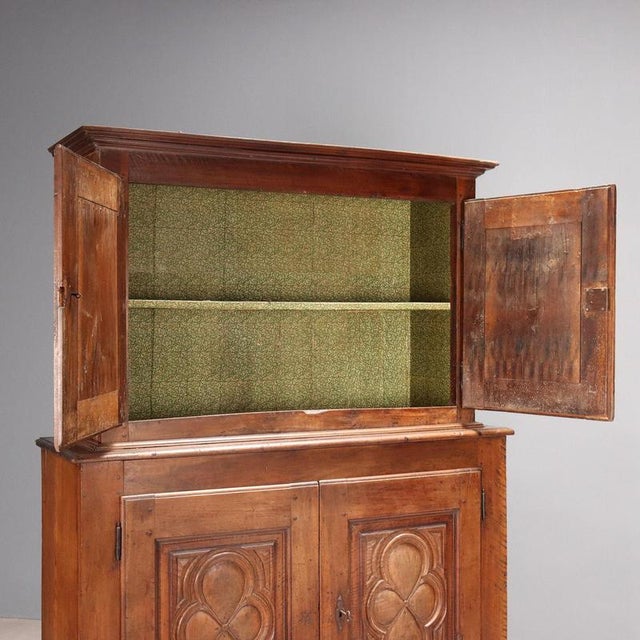 Baroque Cupboard in Walnut For Sale - Image 3 of 12
