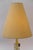 Big Glass Table Lamp with Fabric Shade by Bakalowits, Vienna, 1920s For Sale - Image 3 of 14