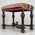 Antique English William and Mary Style Mahogany Stool, 1800s For Sale - Image 4 of 11