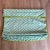 Palm Beach Style Custom Quadrille Linen Roman Shade. Turquoise Quadrille Aga linen with chartreuse linen edge. Self...