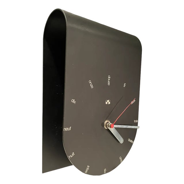 Vintage Table Clock, 1980 For Sale