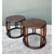 Wood Vintage McGuire Rattan Drum Side Tables - A Pair For Sale - Image 7 of 12