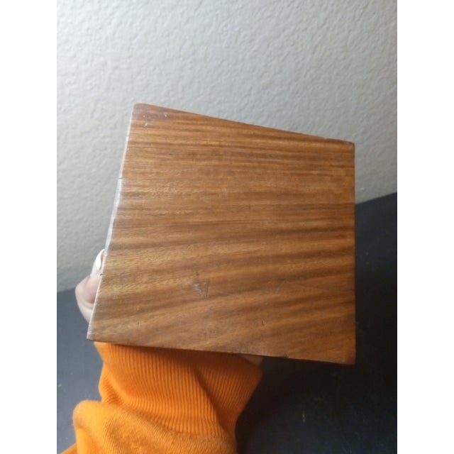 1970s Gorgeous Carved Sheesham (Rosewood) Tree of Life Trinket Box From India For Sale In Dallas - Image 6 of 6