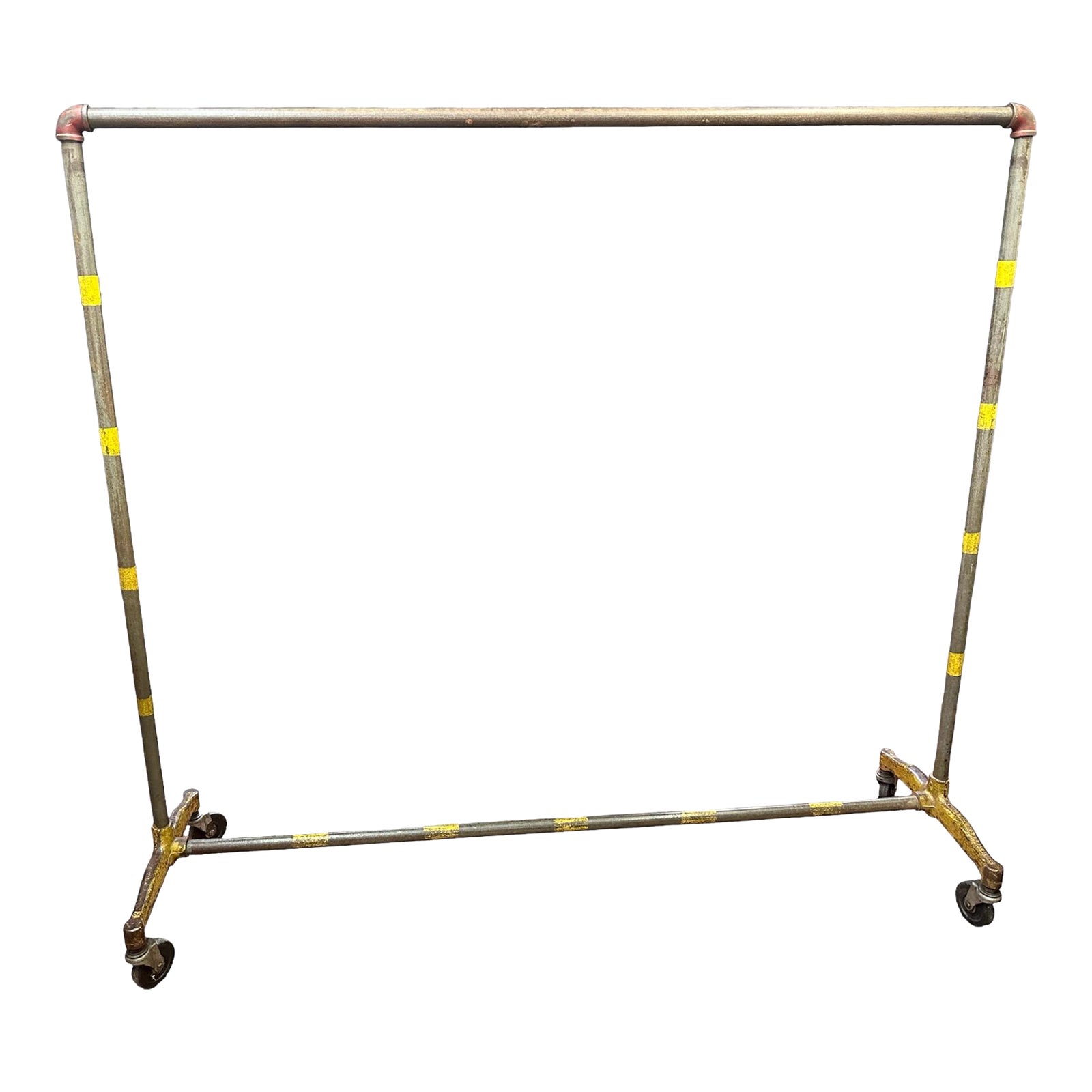 Mid 20th Century Vintage Industrial "Hercules" Cast Iron Pipe Clothing