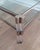 1970s Large Lucite and Chrome Coffee Table with 2 Glass Shelves For Sale - Image 10 of 12