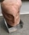 Vintage Leonora Eunice Arye Signed Stone Face Sculpture on Acrylic Plinth For Sale - Image 4 of 11