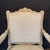 Wood 19th Century Updated Painted Louis XV Armchairs or Fauteuils -a Pair For Sale - Image 7 of 13