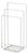 Modern Chrome-Plated Three Tier Towel Rack For Sale