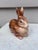 French Country Majolica Brown Rabbit Tureen Caugant For Sale - Image 3 of 8