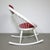 Rare rocking chair, Circle chair ca 1960. Designed by Yngve Ekstrom.Manufactured by Swedese, Sweden. The chair has it's...