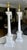 1960s Tall Italian Column Neoclassic Alabaster Table Lamps - a Pair For Sale In Palm Springs - Image 6 of 18