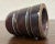 Antique Dark Brown Mushroom Cap Glazed Ceramic Insulator For Sale - Image 4 of 5