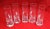 Mid Century Hand Blown Crystal Etched Vodka Cordial Glasses With Applied Handles- Set of 5 For Sale - Image 11 of 12