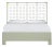 Ohana Platform Bed King, Celery Green For Sale