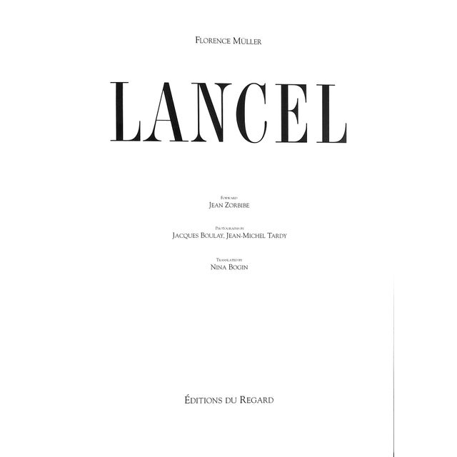 MULLER, Florence [205] pp. Editions Du Regard 1996 13" x 9 3/4" Faux croc embossed slipcase housing the bespoke leather...