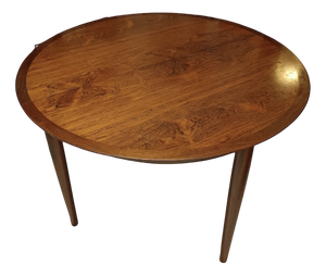 Extendable Round Rosewood Table