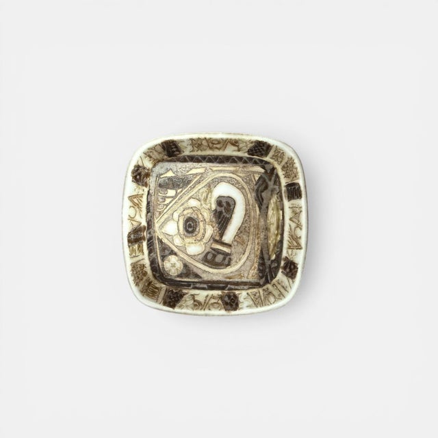 • from the iconic Baca series • Decor no. 719 / 2892 • Relief-decorated, hand-finished surface • Characteristic earthy...