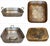 A vintage rectangular solid copper roasting pan with, well-loved roasting pan with plenty of character. Its aged copper...