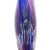 1960s 1960s Mid-Century Tear Drop Blue and Purple Murano Style Art Glass Sculpture For Sale - Image 5 of 8