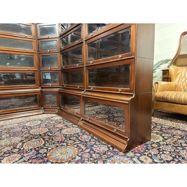 Vintage English Corner Bookcase For Sale - Image 12 of 18