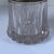 Late 19th Century Antique Art Nouveau Heavy Glass Ornate Floral Brass Lid Humidor Jar For Sale - Image 5 of 12