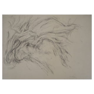 Alberto Giacomett, The Alps, Lithograph For Sale