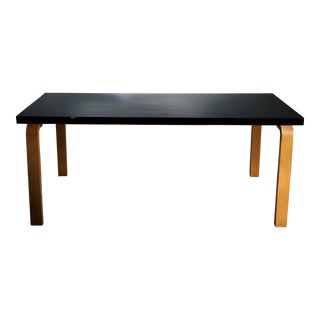 1940s Alvar Aalto for Finsven Bent Plywood Dining Table For Sale