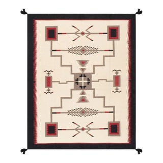 Tuscany Wool Ivory Area Rug, 6' 2'' X 8' 9'' For Sale