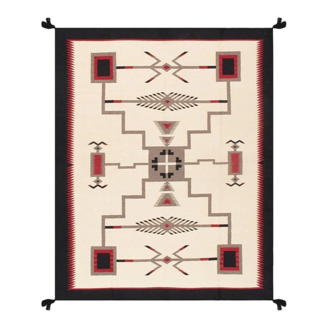 Tuscany Wool Ivory Area Rug, 6' 2'' X 8' 9'' For Sale