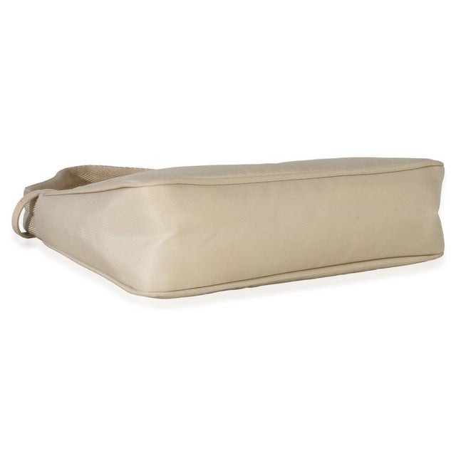 Beige Re-Nylon Re-Edition 2000 Mini Bag For Sale In New York - Image 6 of 8