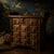 Asian Antique Antique Wooden Apothecary Tabletop Chest - 14-Drawer Desktop Cabinet For Sale - Image 3 of 6