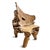 Sanded smooth natural freeform teak root chair. Artistic functional one of a kind art. Great indoors or out. When left...