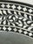 Aditya Handicrafts 32.75” Black & White Bone Inlay Floral Round Mirror, India, 2021 For Sale - Image 4 of 12