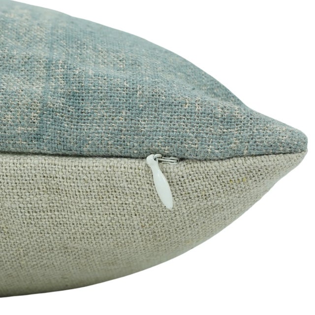 Industrial Handcrafted Cushion Cover 14x36 Home Decor Accent- Bori For Sale - Image 3 of 4