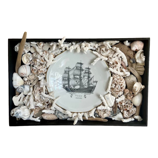 Mariner’s Reliquary — Rörstrand Porcelain Ship Assemblage For Sale