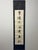 This vintage pair of Chinese handwritten calligraphy hanging scrolls is elegant oriental wall decor. Each scroll measures...