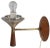 Mid Century Ball Globe Sconce After Thurston C. 1950's For Sale - Image 12 of 13
