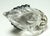 Glass Sterling Silver and Crystal Ring Box or Trinket Box. Very Elegant Presentation. For Sale - Image 7 of 15