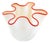 Small Fazzoletto Handkerchief-Shaped Vase in Frosted Glass, 1950s For Sale