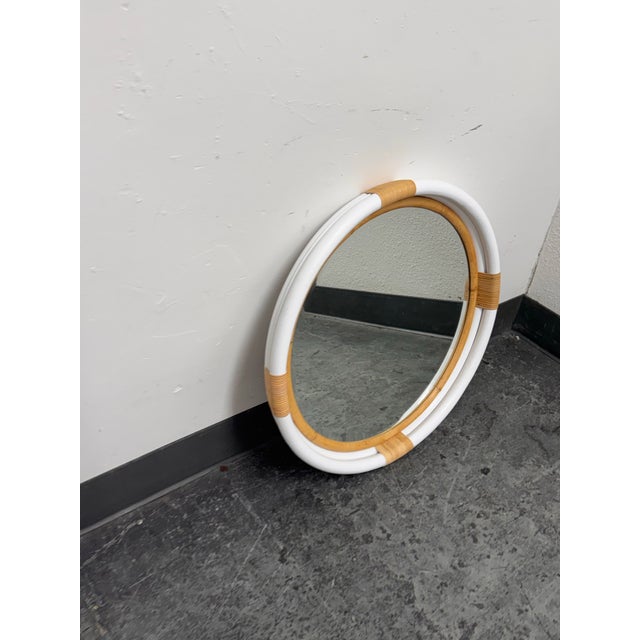 Coastal Serena & Lily Montara Rattan Mirror For Sale - Image 3 of 12