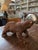 Rustic Cast Iron Bear With Rusty Finish For Sale - Image 3 of 13