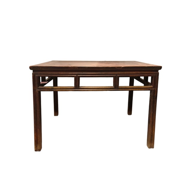 Chinese Well Aged Antique Chinese Elm Side or Console Table For Sale - Image 3 of 5