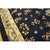 Navy Blue 1920s Blue Navy Floral Classic Antique Chinese Peking Carpet Knotted Wool Rug For Sale - Image 8 of 10