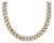 Roberto Coin Sapphire 18k Gold Puffed Curb Link Toggle Clasp Necklace For Sale