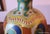 Blue Rare Monumental Antique Art-Nouveau Dutch Holland Large Gouda Pottery Vase #711 C1918 For Sale - Image 8 of 14