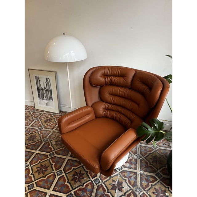 Modern Elda Chair by Joe Colombo for Longhi, 2010s For Sale - Image 3 of 18