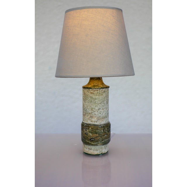 Mid-Century Modern Green-Grey Marble Lamp from Yxhult Kolmården, Sweden For Sale - Image 13 of 17