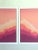 1980s Angela Aman Vintage 1980's Postmodern " Rainbow Ridge II " Lmtd Edtn Original Silkscreen Prints Diptych - Set of 2 For Sale - Image 5 of 13