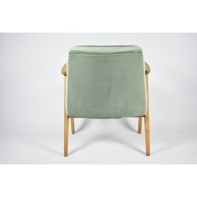 Teak 366 Armchair by J. Chierowski, 1960s For Sale - Image 4 of 9